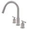 Novatto WALTZ Widespread 2-Handle Lavatory Faucet in Brushed Nickel NBF-112BN - alternate 1